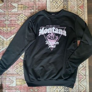 Nasty gal graphic sweatshirt